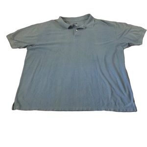 Blue collared shirt